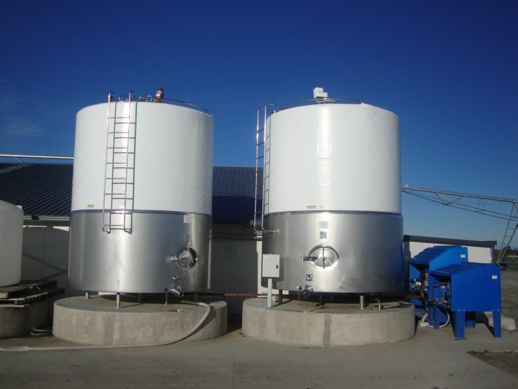 Dairycool silo wrap and dx
